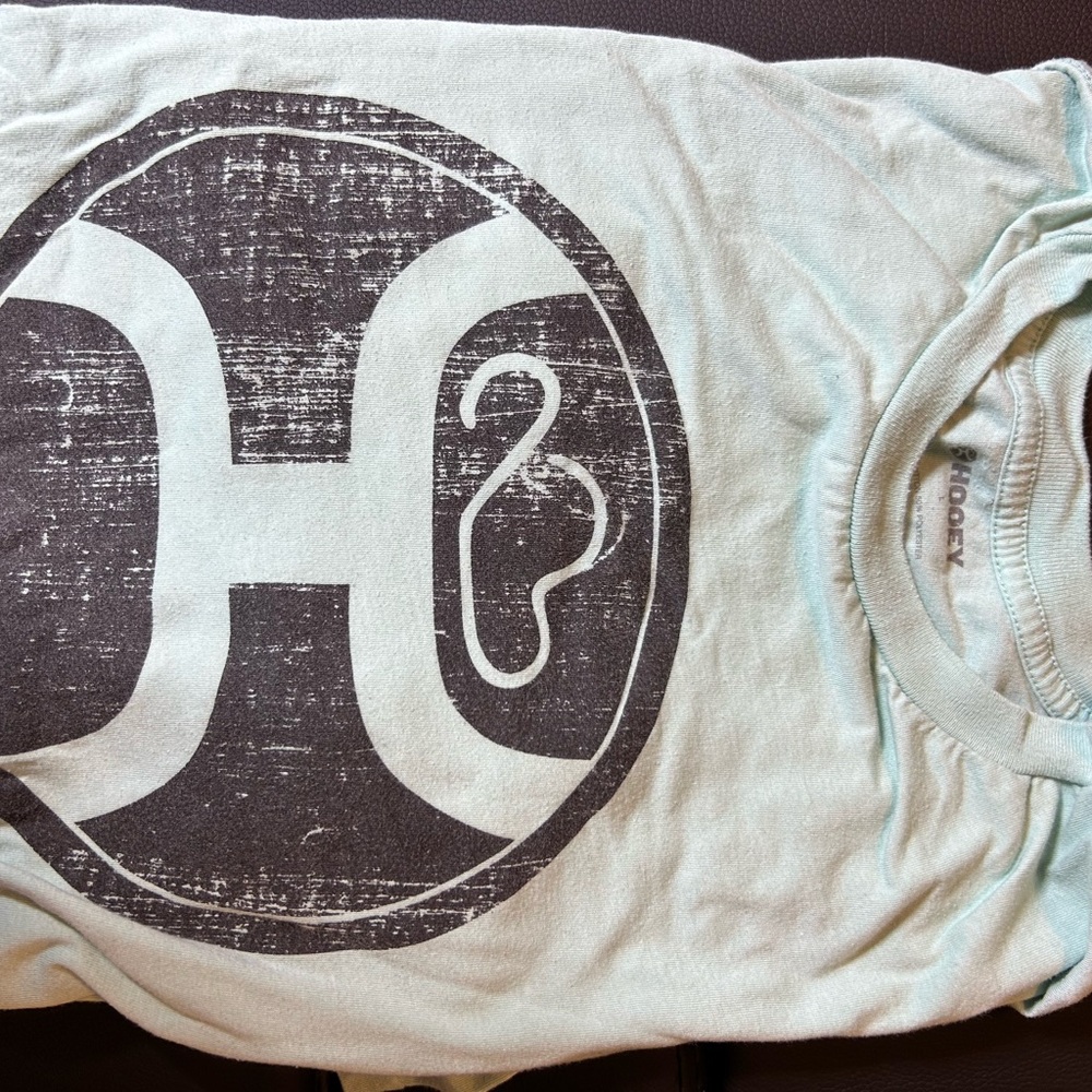 Hooey Black and Cream Short Sleeve Tee